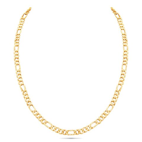 1 Gram Gold Plated Mens Classic Chain